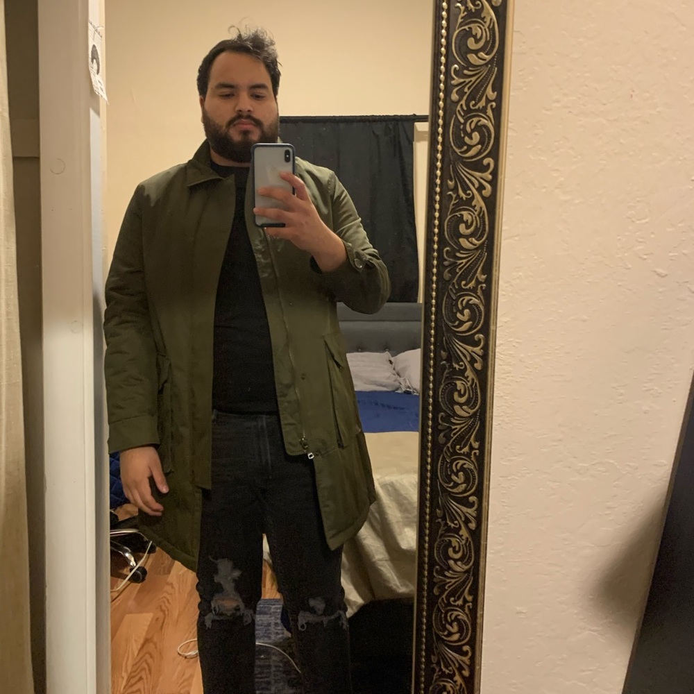 Banana Republic Olive Mens Winter Coat